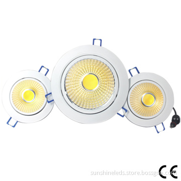 Surface Mounted/Recessed COB LED Ceiling/Downlight